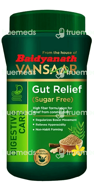 Baidyanath Vansaar Gut Relief Sugar Free Powder 200 GM