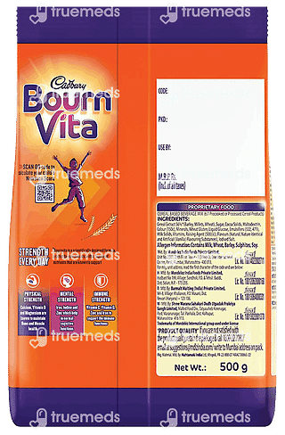 Cadbury Bournvita Refill Pack Powder 500 GM