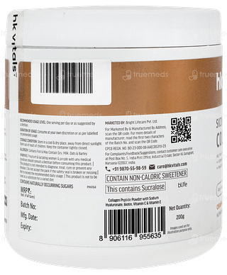Healthkart Hk Vitals Skin Radiance Collagen Orange Flavour Powder 200gm