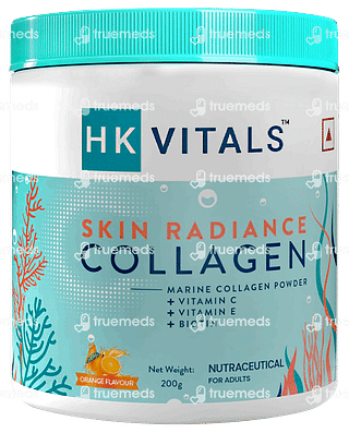 Healthkart Hk Vitals Skin Radiance Collagen Orange Flavour Powder 200gm