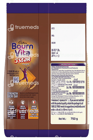 Cadbury Bournvita Five Star Magic Powder 750 GM