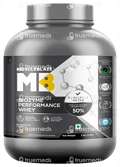 Muscleblaze Mb Biozyme Performance Whey Rich Chocolate Flavour Protein Powder 2kg Muscleblaze Mb Biozyme Performance Whey Rich Chocolate Flavour Protein Powder 2kg