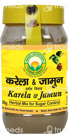 Basic Ayurveda Karela Jamun Herbal Mix 200gm