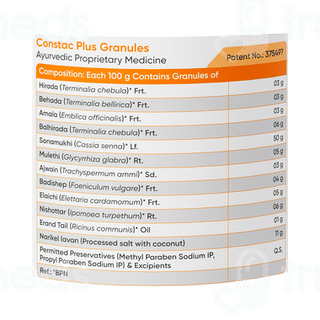 Constac Plus Granules 100 GM