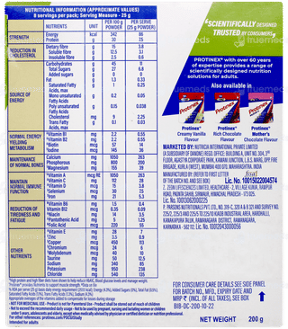 Protinex Diabetes Care Creamy Vanilla Flavour Refill Powder 200gm