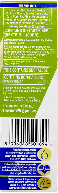 Protinex Diabetes Care Creamy Vanilla Flavour Refill Powder 200gm