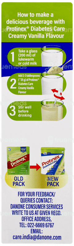 Protinex Diabetes Care Creamy Vanilla Flavour Refill Powder 200gm