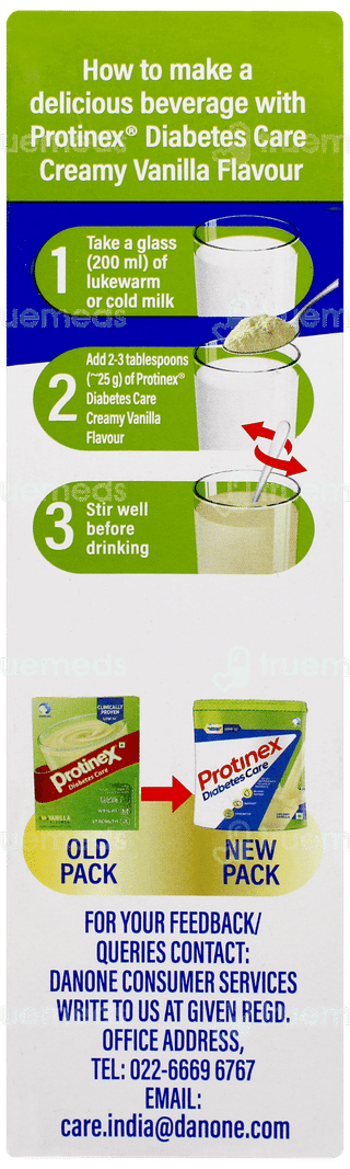 Protinex Diabetes Care Creamy Vanilla Flavour Refill Powder 200gm