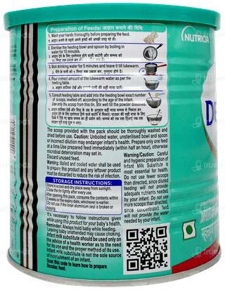Dexolac 1 Upto 6 Months Infant Formula Powder Tin 400gm