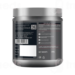 Muscleblaze Creatine Monohydrate Unflavoured Powder 400gm