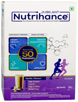 Jubilant Nutrihance Vanilla Flavour Powder 400Gm