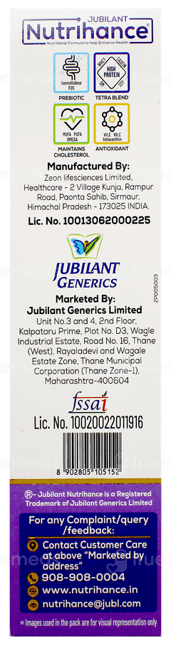 Jubilant Nutrihance Vanilla Flavour Powder 400Gm