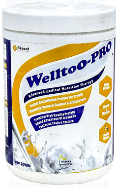 Welltoo Pro Protein Vanilla Flavour Powder 500 GM