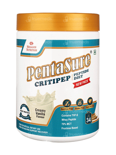 Pentasure Critipep Vanilla Flavour Sucrose Free Powder 400Gm