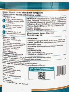 Pentasure Critipep Vanilla Flavour Sucrose Free Powder 400Gm