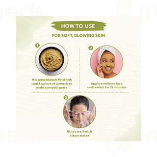 Indus Valley Bio Organic Multani Mitti Powder 200gm