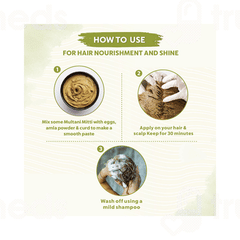 Indus Valley Bio Organic Multani Mitti Powder 200gm