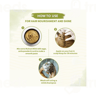 Indus Valley Bio Organic Multani Mitti Powder 200gm
