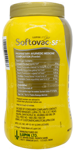 Softovac Sf Powder 450gm