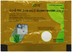 Patanjali Divya Godanti Bhasma 10gm Patanjali Divya Godanti Bhasma 10gm