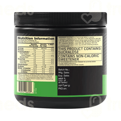 Optimum Nutrition (on) Instantized Bcaa 5000 Green Apple Flavour Zero Added Sugar Powder Jar 250gm Optimum Nutrition (on) Instantized Bcaa 5000 Green Apple Flavour Zero Added Sugar Powder Jar 250gm
