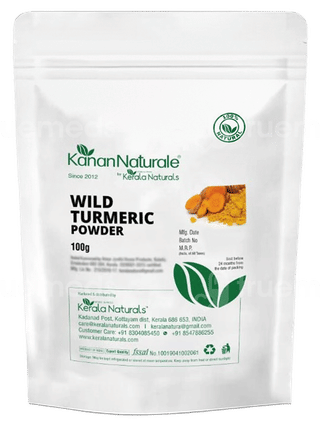 Kerala Naturals Wild Turmeric Powder 100 Gm
