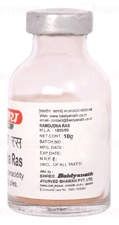 Baidyanath Kamdudha Ras 10Gm