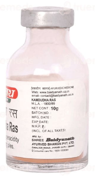 Baidyanath Kamdudha Ras 10Gm