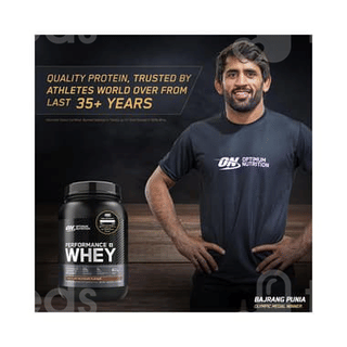 Optimum Nutrition Performance Whey Chocolate Milkshake Flavour Powder 1000 GM