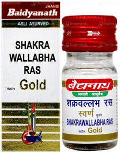 Baidyanath Shakra Wallabha Ras With Gold Powder 2.5Gm Baidyanath Shakra Wallabha Ras With Gold Powder 2.5Gm