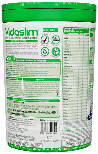 Vidaslim Caffe Latte Flavour Powder 400gm