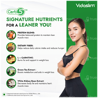 Vidaslim Caffe Latte Flavour Powder 400gm