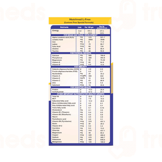 Nutrimed Lactose Free Powder 400 GM
