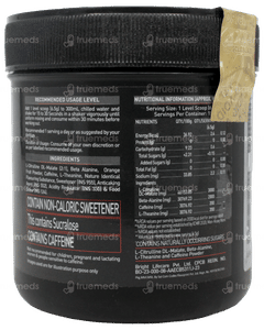 Muscleblaze Pre Workout 200 Xtreme Fruit Punch Flavour Powder 100 GM