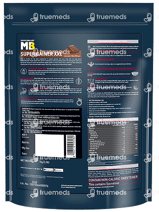 Muscleblaze Mass Gainer Xxl Chocolate Flavour Powder Refill 1000gm