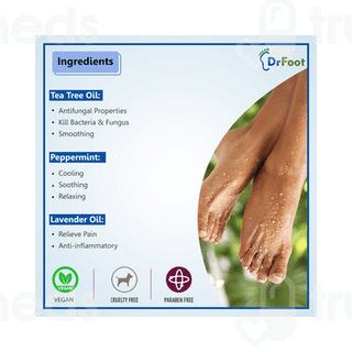 Dr Foot Epsom Salt Peppermint Foot Soak Powder 200 Gm