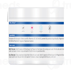 Dr Foot Epsom Salt Peppermint Foot Soak Powder 200 Gm