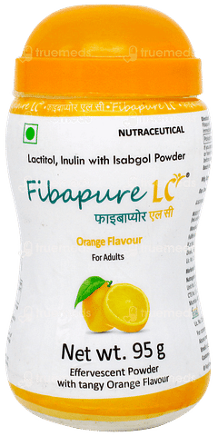 Fibapure Lc Orange Flavour Powder 95gm Fibapure Lc Orange Flavour Powder 95gm