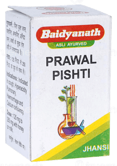 Baidyanath Prawal Pishti 5Gm Baidyanath Prawal Pishti 5Gm