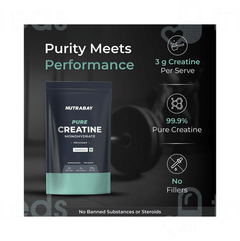 Nutrabay Pure Creatine Monohydrate Powder 100 GM