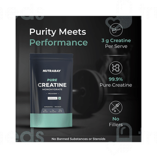 Nutrabay Pure Creatine Monohydrate Powder 100 GM