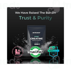 Nutrabay Pure Creatine Monohydrate Powder 100 GM