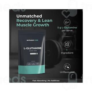 Nutrabay L Glutamine Amino Acid Powder 250 Gm