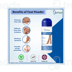 Dr Foot Odor Fighting Foot Powder 100 Gm