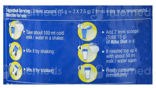 Albu Diet Vanilla Flavour Sugar Free Powder 400Gm
