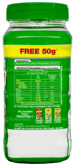 Dabur Glucose D 200Gm + 50Gm Free