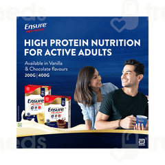 Ensure High Protein Vanilla Flavour Refill Powder 400gm