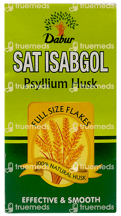 Dabur Sat Isabgol Psyllium Husk 45gm Dabur Sat Isabgol Psyllium Husk 45gm