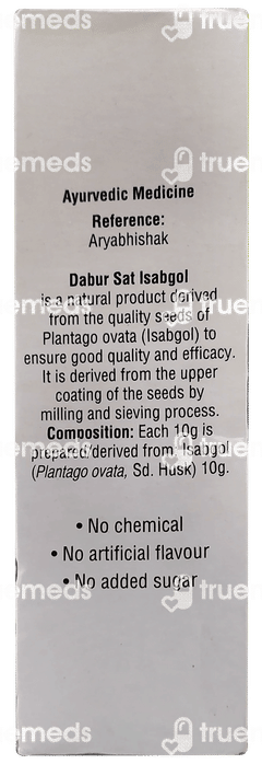Dabur Sat Isabgol Psyllium Husk 45gm
