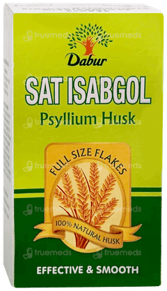 Dabur Sat Isabgol Psyllium Husk 45gm Dabur Sat Isabgol Psyllium Husk 45gm